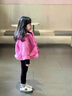 G.duck小黃鴨女童外套秋冬加絨2025新款兒童棉服冬季洋氣女寶寶加厚夾克 玫粉色 120 建議5~6歲【110-120cm】cm 曬單實(shí)拍圖