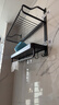 愛(ài)嘉莉 AIJALY太空鋁衛生間置物架浴室架子免打孔廁所掛墻壁掛洗手間洗漱臺收納 槍灰【太空鋁雙層56CM】置物架 曬單實(shí)拍圖