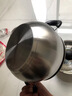 詠夏304不銹鋼小蒸鍋家用小型多功能蒸煮燉迷你雙層蒸籠電磁爐燃氣灶 小蒸鍋適合1人 16cm 曬單實(shí)拍圖