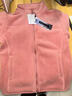 JEEP SPIRIT吉普加絨加厚衛衣外套女2025秋冬季新款時(shí)尚立領(lǐng)抓絨衣?lián)u粒絨上衣 西瓜紅【女款】 M (推薦90-100斤） 曬單實(shí)拍圖
