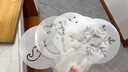 戰舵（ZHANDUO）19件花式咖啡拉花撒粉墊卡通糖粉篩塑料模具蛋糕仿真烘焙工具套裝 咖啡拉花模具套裝/19枚 曬單實(shí)拍圖