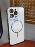 潮虎冰晶玻璃磁吸適用蘋(píng)果17promax手機殼iPhone15pro保護套14新款13帶鏡頭全包防摔16pro高級感男女款 【典雅白】冰晶玻璃*磁吸充電*自帶鏡頭膜 iPhone 16 Pro Max 曬單實(shí)拍圖