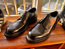 REGAL麗格T38C輕商務(wù)皮鞋固特異通勤厚底德比鞋男士商務(wù)休閑百搭皮鞋 BJA(黑色/日本進(jìn)口的牛皮革) 41 曬單實(shí)拍圖
