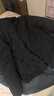真維斯（Jeanswest）羽絨服男士2025秋冬新款保暖寬松休閑舒適百搭立領(lǐng)外套男款 黑色 3XL 曬單實(shí)拍圖