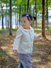 HOXIMY BABY嬰兒蠶絲馬甲寶寶坎肩純棉吸汗無(wú)骨馬甲兒童外穿坎肩上衣 天鵝童話(huà) 桑蠶絲夾棉馬甲 7A抗菌 適合四季 90 建議身高80-90cm 曬單實(shí)拍圖