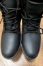 卡特（CAT）馬丁靴工裝靴男鞋新款復古美式牛皮高幫短筒商務(wù)通勤靴 黑色 41 曬單實(shí)拍圖