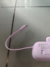 品勝 15W迷你尾插充電寶自帶線(xiàn)便攜自帶支架4500mAh移動(dòng)電源適用iPhone16promax華為手機 【紫色】膠囊充電寶【自帶TPC線(xiàn)+蘋(píng)果口+支架】 曬單實(shí)拍圖