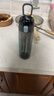富光（FUGUANG）塑料水杯夏季學(xué)生耐高溫食品級茶隔直飲帶刻度健身運動(dòng)隨手杯 灰色650ml 帶茶濾提手 曬單實(shí)拍圖