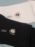 皮爾卡丹襪子男士秋冬季100%純棉抗菌防臭刺繡logo長(cháng)中筒耐磨厚款商務(wù)襪 曬單實(shí)拍圖