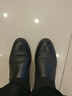 紅蜻蜓男鞋春秋正裝皮鞋男牛皮商務(wù)套腳婚鞋皮鞋工作鞋WTA14043黑色39 曬單實(shí)拍圖
