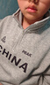 匹克童裝男童衛衣2025新款兒童立領(lǐng)國潮上衣帥氣秋冬青少年加絨長(cháng)袖潮 曬單實(shí)拍圖