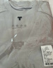 拇指白小T【安志杰同款】熱特姆男女長(cháng)袖T恤插肩袖保暖抗靜電打底衫 曬單實(shí)拍圖