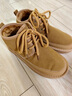 啄木鳥(niǎo)雪地靴男女新款加絨加厚保暖面包棉鞋男冬季潮流厚底增高鞋子男 卡其色 42 曬單實(shí)拍圖