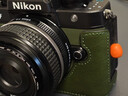 攝侶尼康ZF相機包Z5二代z63代底座z50z6z7二代保護套nikonZ30相機套z5保護殼Z6III半套ZFC皮套肩帶配件 ZF復古綠真皮底座 曬單實(shí)拍圖