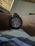 羅西尼品牌正品新款名牌手表男運動(dòng)多功能夜光時(shí)尚百搭石英男表5210055 黑色皮帶5210055B04B  42mm 曬單實(shí)拍圖