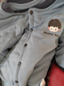翹腳鴨（Tiptoe Duck）嬰兒衣服140g夾棉加厚冬季外套男女兒童外出棉服套裝寶寶純棉保暖 曬單實(shí)拍圖