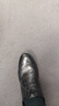 意爾康男鞋男士亮面系帶皮鞋商務(wù)正裝男鞋 54276W 黑色 42  曬單實(shí)拍圖
