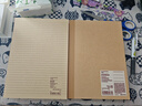 MUJI MUJI 書(shū)寫(xiě)紙 防近視筆記本 本子 日記本 記事本 計劃本 8mm/橫線(xiàn)/A5/30張 曬單實(shí)拍圖