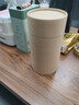 宣彩 茶葉罐紙罐牛皮紙罐空罐紙質(zhì)圓筒便攜空禮盒空盒密封罐罐子定制 紙罐99*190（全牛皮）3只 4.2L 曬單實(shí)拍圖