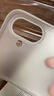 Snowkids適用iPhone17手機殼 超薄半磨砂半透防滑防摔防指紋 全包軟殼時(shí)尚簡(jiǎn)約不易氧化男女款保護殼套透白 曬單實(shí)拍圖
