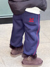 齊齊熊（ciciibear）[大師聯(lián)名520G一體絨抗菌]齊齊熊男童褲子加絨加厚冬季寶寶衛褲女 曬單實(shí)拍圖