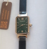天王（TIAN WANG）手表女 新年禮物皮帶石英表綠色LS31283P.LB.E.A 曬單實(shí)拍圖