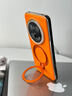 膜普適用蘋(píng)果17promax手機殼凱夫拉紋磁吸支架落日橙無(wú)邊框17新款保護套芳綸纖維輕奢高級外殼 【落日紅】纖維紋理-磁吸支架+鋼化膜 蘋(píng)果17promax 曬單實(shí)拍圖