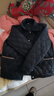 啄木鳥(niǎo)品牌女裝小香風(fēng)輕薄羽絨棉服棉衣短款2025年冬季新款修身保暖外套 黑色 2XL (建議106-120斤） 曬單實(shí)拍圖