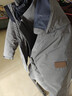 諾帝卡（NAUTICA）【商場(chǎng)同款】男裝秋冬新防輕濺水保暖抗菌三合一羽絨服男JO4318 灰綠色0BG L 曬單實(shí)拍圖