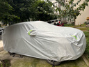 金雨保牛津布汽車(chē)車(chē)衣車(chē)罩防曬防雨隔熱防塵加厚遮陽(yáng)車(chē)套外全罩通用四季 【月光銀】600D航天級牛津布+送收納袋 雙層加厚款*四季可用【防暴曬防雨防冰雹抗大風(fēng)】 曬單實(shí)拍圖