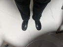 公牛世家豆豆鞋2026春季新款男士商務(wù)休閑皮鞋軟底一腳蹬英倫樂(lè )福鞋子男 曬單實(shí)拍圖