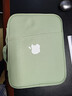 摩奇奧（MOQO）蘋(píng)果iPad11英寸pro12.9平板內膽收納包air4mini6鍵盤(pán)袋pad電腦包 清新綠(白蘋(píng)果版)晚上-熒藍 內置 11寸 曬單實(shí)拍圖