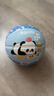 得力（deli）&熊貓5號兒童籃球耐磨橡膠高彈耐磨不漏氣防滑籃球 藍 曬單實(shí)拍圖