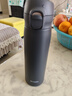 虎牌（TIGER）保溫杯大容量原裝進(jìn)口男女士超長(cháng)保溫水杯子一鍵開(kāi)啟車(chē)載高檔送禮 炭黑色500ml 曬單實(shí)拍圖