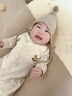 湯尼倍兒【彩棉】嬰兒連體衣純棉春秋季馬年寶寶無(wú)骨打底睡衣哈衣 淺棕色 80cm 曬單實(shí)拍圖