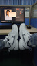 耐克（NIKE）跑步鞋男鞋女鞋2025秋冬季新款AirMonarch M2K老爹鞋運動(dòng)鞋休閑鞋 415445-102經(jīng)典銀白 40.5 曬單實(shí)拍圖