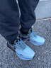 保羅駱駝2026新年春節新款運動(dòng)鞋男鞋爆米花跑步鞋防滑軟底男女同款休閑鞋 藍色 【革面四季單鞋款】皮面防潑水 42 曬單實(shí)拍圖