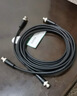 秋葉原（CHOSEAL） Q370 BNC公轉蓮花公線(xiàn) 監控視頻線(xiàn)BNC轉RCA公頭線(xiàn) 5米 曬單實(shí)拍圖