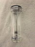 水宜生玻璃杯鈦杯雙層弱堿性水杯純鈦高檔商務(wù)泡茶杯禮盒裝保溫鈦晶杯子 曬單實(shí)拍圖