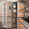 優(yōu)勤廚房置物架夾縫收納柜縫隙窄邊冰箱側面抽拉柜超極窄縫儲物柜 六層（寬30*40*196)腳墊+萬(wàn)向輪 曬單實(shí)拍圖
