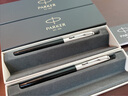 派克（PARKER）鋼筆新款學(xué)生文具套裝禮盒喬特復古法國進(jìn)口墨水筆商務(wù)簽字筆書(shū)法練字 團隊定制刻字 【單筆禮盒】喬特復古黑白夾墨水筆 曬單實(shí)拍圖