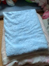恒源祥纯棉全棉老式毛巾被单人怀旧毛巾午睡毛毯被子夏季沙发盖毯 2247（蓝色） 150*200cm 实拍图
