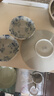 美濃燒（Mino Yaki） 美濃燒日本陶瓷餐具碗碟套裝家用簡(jiǎn)約盤(pán)子碗組合中日式碗具 花集8頭套裝 8頭 曬單實(shí)拍圖
