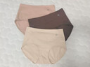 貓人高腰內褲女士純棉抗菌全棉襠秋冬美拉德色新款大碼收腹三角短褲頭 【淺咖+淺杏+深咖+深杏】 4條 XL 【建議體重120-140斤】 曬單實(shí)拍圖