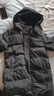 雪中飛兒童羽絨服男女童冬季新款加厚防寒保暖中大童裝羽絨服黑色140 曬單實(shí)拍圖