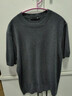 海瀾之家短袖針織衫男簡(jiǎn)潔保暖舒適毛衣冬季男 中灰08 L 175/92A 推薦137~150斤 曬單實(shí)拍圖