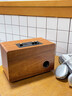 UKYK木質(zhì)復古藍牙音箱高音質(zhì)大音量低音炮桌面家用收音機音響無(wú)線(xiàn)禮物 木紋棕 曬單實(shí)拍圖