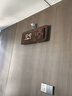 好久不見(jiàn)平安喜樂(lè )客廳墻面裝飾畫(huà)原木中古風(fēng)創(chuàng  )意電子鐘表掛墻好寓意壁燈畫(huà) 時(shí)韻佳事-A款【不含綠植】 18*45cm 無(wú)燈款 曬單實(shí)拍圖