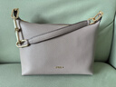 芙拉（FURLA）【情人節禮物】TEIA牛皮大號女士百搭休閑手提包單肩斜挎包通勤包 巖石灰 曬單實(shí)拍圖
