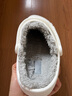 卡駱馳（CROCS）貝雅秋冬保暖毛毛鞋|205969 白/淺灰-11H 37/38(230mm)  曬單實(shí)拍圖